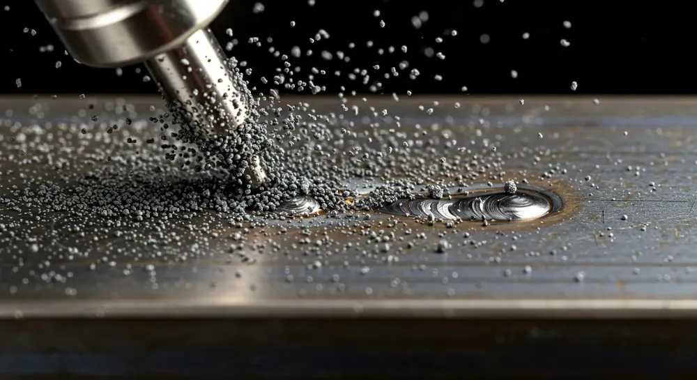 Grenaillage près de Lorient